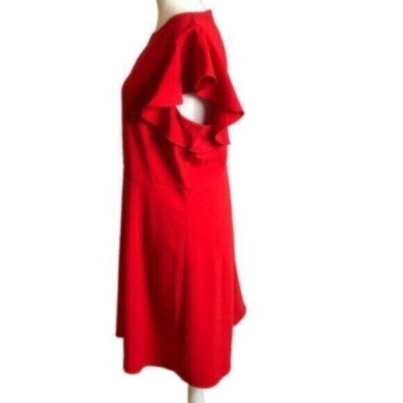 NWT Riley & Rae Red Summer Dress 12 - Picture 3 of 7